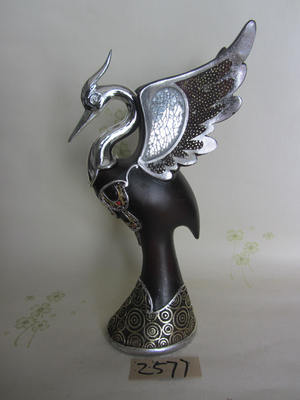 德化县印艺印刷有限责任公司 匠心打造树脂陶瓷工艺品（闲云野鹤）